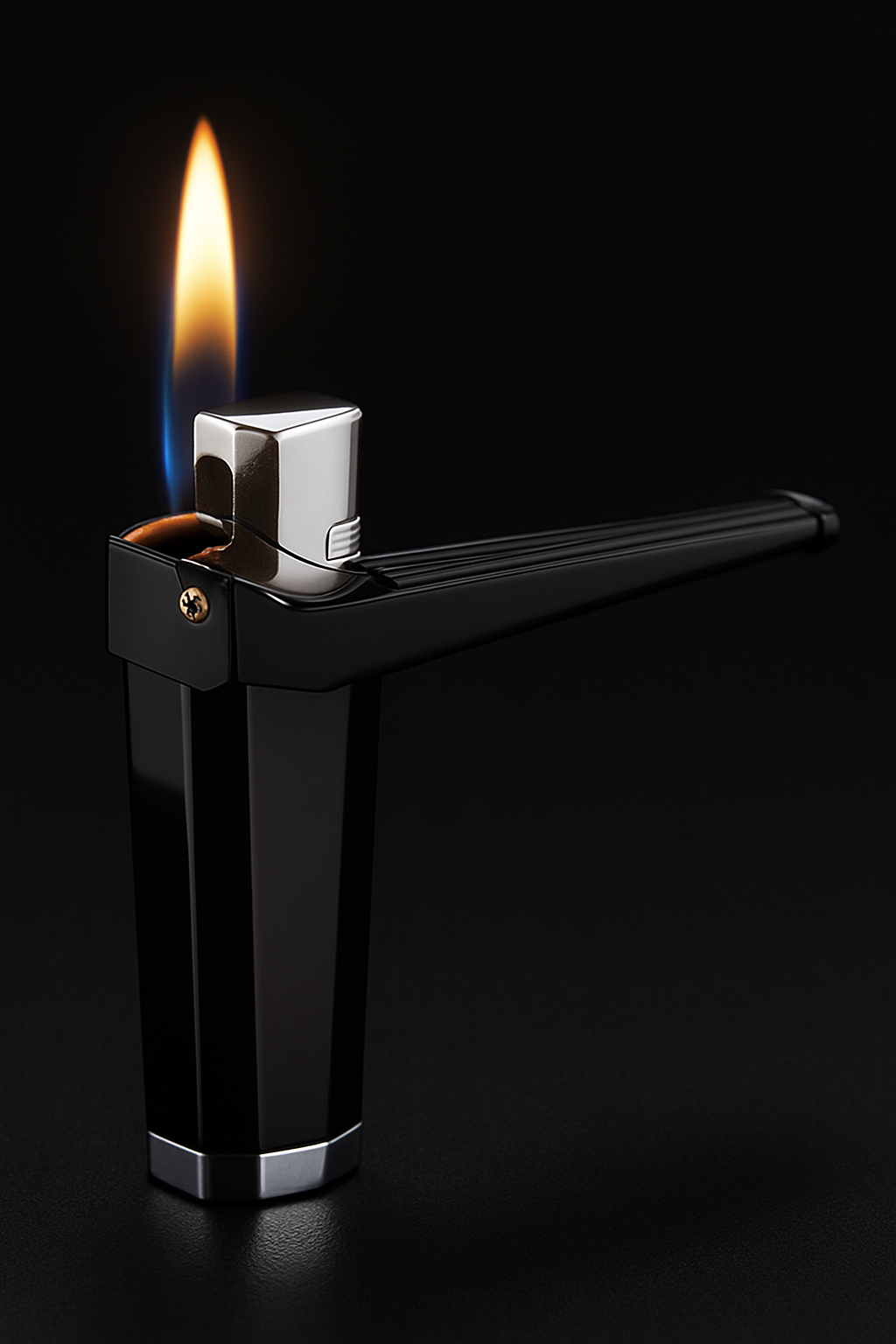 Cloudy flame
