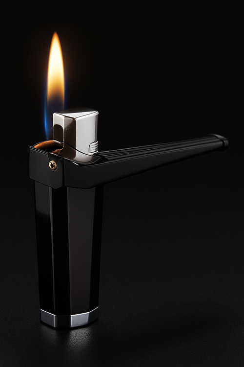 Cloudy flame