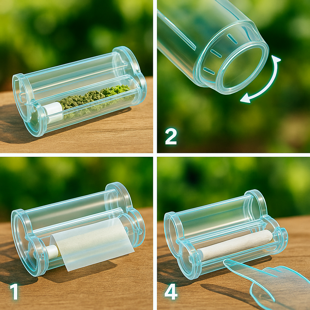 Cloudy herb roller